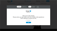 Desktop Screenshot of blueshieldcaplans.com